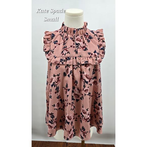 Kate Spade Prairie Rose Flutter Top - Picture 1 of 5